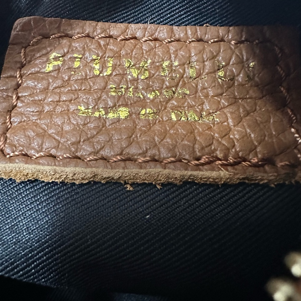 Floral Embellished Brown Wristlet - Picture 5 of 9
